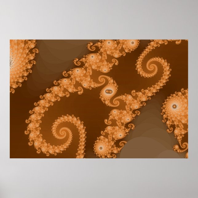 Póster Poster de doble espresso (Frente)