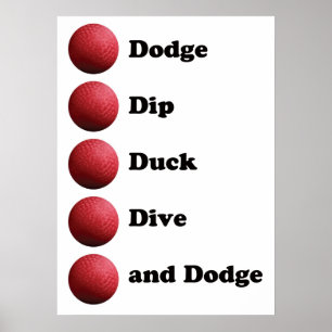 Póster Poster de Dodgeball
