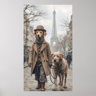 Póster Poster de Dog Walker