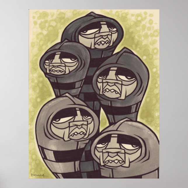 Póster POSTER de DOLLA creeps (Frente)