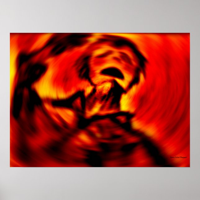 Póster Poster de dolor (Frente)