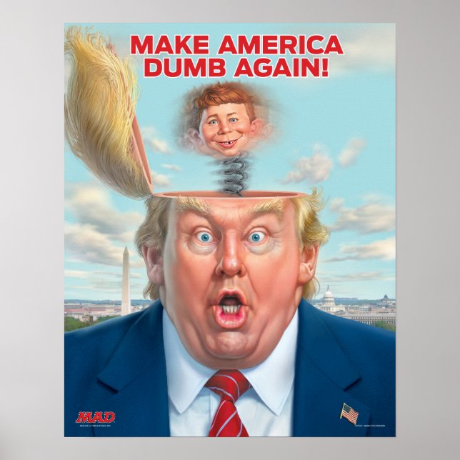 Póster Poster de Donald Trump sobre "hacer que Estados Un (Frente)