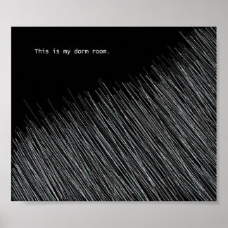 Póster Poster de Dorm Room