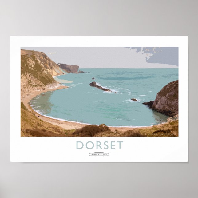 Póster Poster de Dorset Railway (Frente)