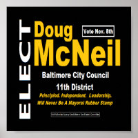 Poster de Doug McNeil Window (Rótulo)