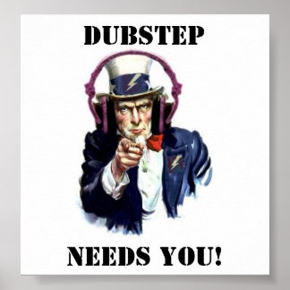 Póster Poster de Dubstep