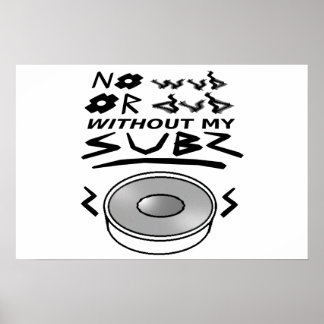 Póster Poster de Dubstep
