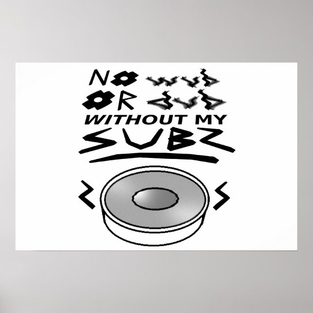 Póster Poster de Dubstep (Frente)