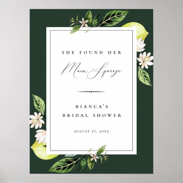 Póster Poster de ducha de bridas de esquisto principal de (Frente)