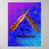 Poster DE DULCIMERS CRUZADOS