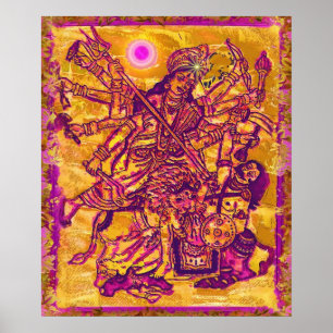 Póster Poster de Durga de la diosa