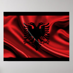 Póster Poster de Eagle del albanés