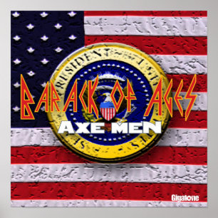 Póster Poster De Edades Barack Barack De Hombres Ax