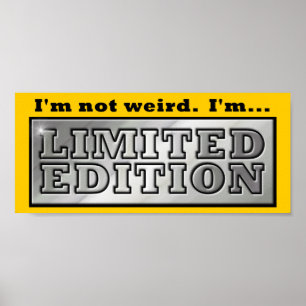 Póster Poster de edición limitada