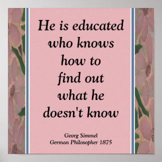 Póster Poster de Educación Mosaica de Vidrio Manchado .