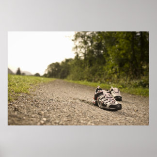 Póster Poster de ejecución de pistas