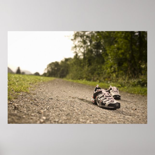 Póster Poster de ejecución de pistas (Frente)