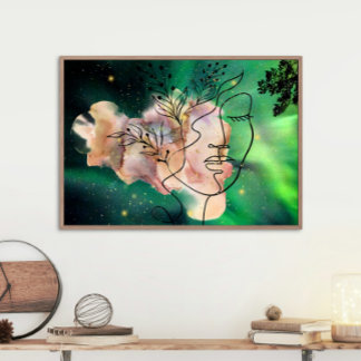 Póster Poster de elegancia encantadora