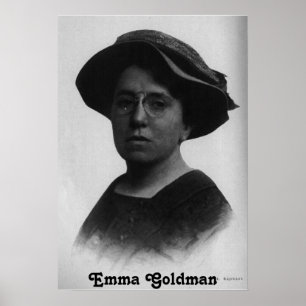 Póster Poster de Emma Goldman