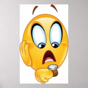 Póster Poster de Emoji enfatizada