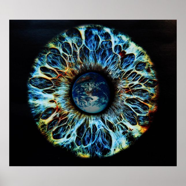 Póster Poster de energía de la Tierra (Frente)