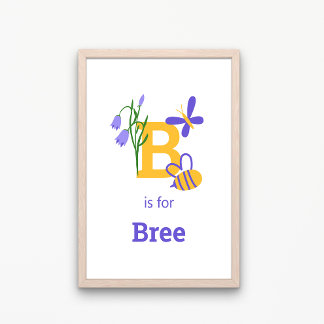 Póster Poster de enfermería con nombre personalizado de a