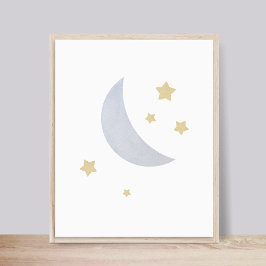 Póster Poster de enfermería de Luna y Estrellas