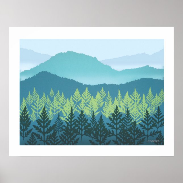 Póster Poster de enfermería de montaña (Frente)