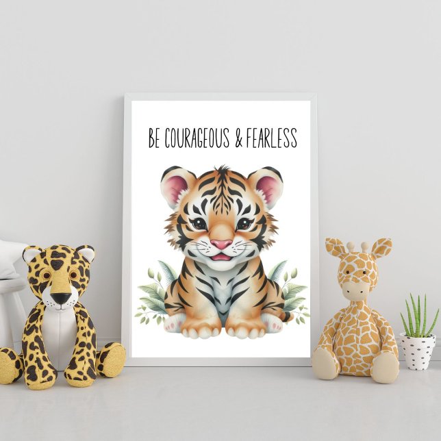 Póster Poster de enfermería del Safari del Tigre - Sé val (Subido por el creador)