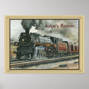 Póster Poster de entrenamiento con borde