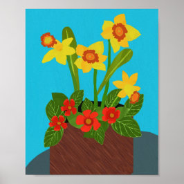 Póster Poster de Episcia y Daffodil