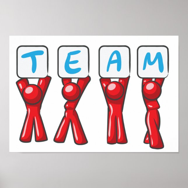 Póster Poster de equipo (Frente)
