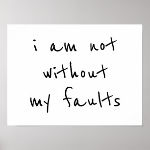 Póster Poster de errores