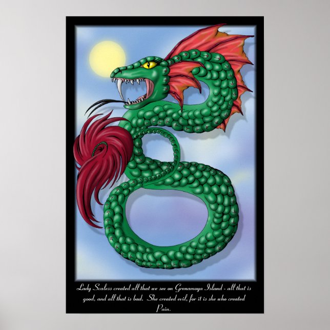 Póster Poster de escalas (Frente)