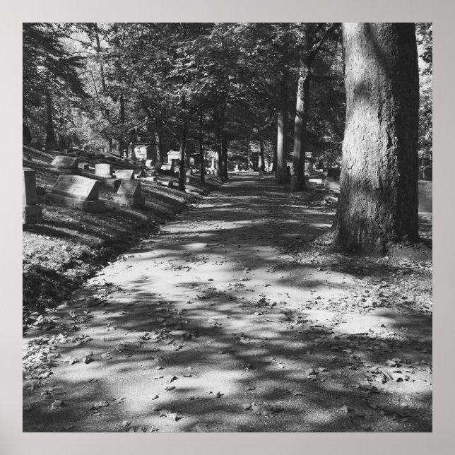 Póster Poster de escena del cementerio (Frente)