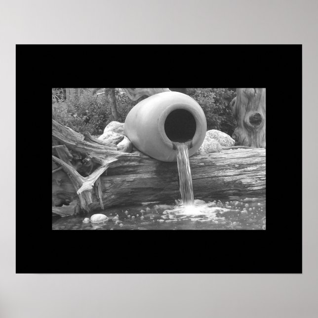 Póster Poster de escenas de estanques (Frente)