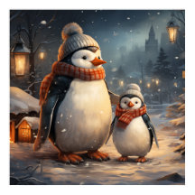 Poster de escenas de invierno