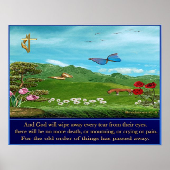 Póster Poster de escritura de revelaciones (Frente)