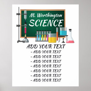 Póster Poster de escuela/profesor/aula