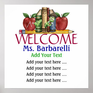 Póster Poster de escuelas y bibliotecas - SRF