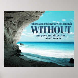 Póster Poster de Esfuerzos y Personalizado de valor