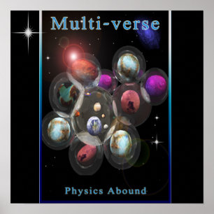 Póster Poster de espacio múltiple