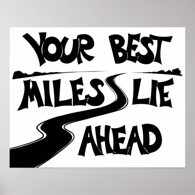 Póster Poster de espectadores maratonistas de Best Miles (Frente)