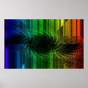 Póster poster de espectro completo