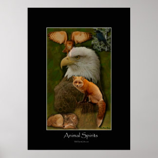 PÓSTER POSTER DE ESPÍRITU ANIMAL