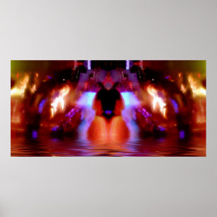 Póster Poster de Espíritus de Baile Nocturno