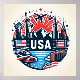 Póster POSTER de Estados Unidos