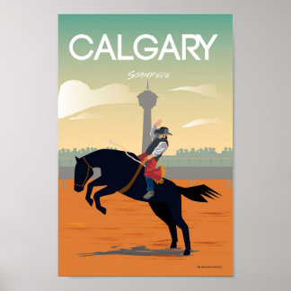 Póster poster de estampida calgaria