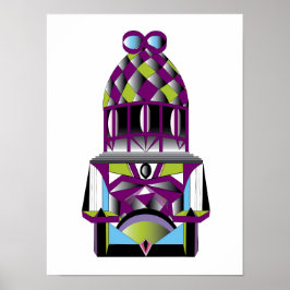 Póster Poster de estilo Art Deco