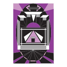 Poster de estilo Art Deco